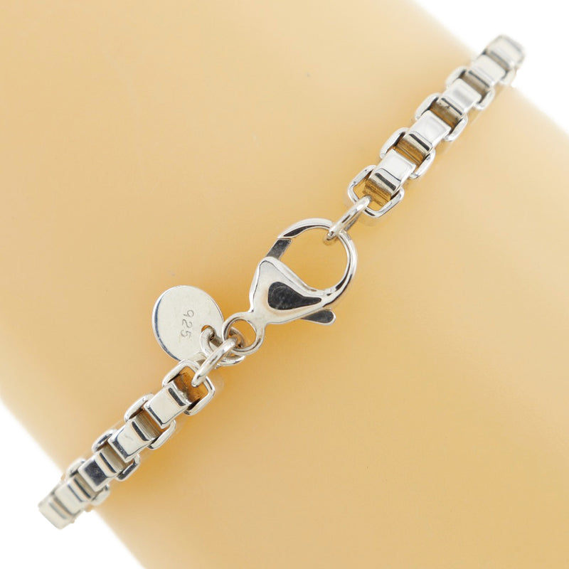 [Tiffany＆Co。]TIFFANY&Co. 威尼斯人 Bracelet 银925大约14.6克威尼斯女士A级