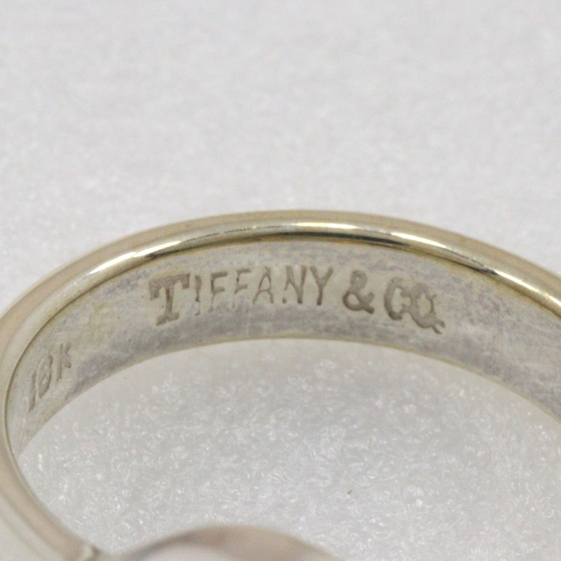 [Tiffany & co.]TIFFANY&Co. Hook & Eye 12 Anillo / anillo plateado 925 ×18KOro amarillo aproximadamente 5.0 g de gancho y ojo damas un rango