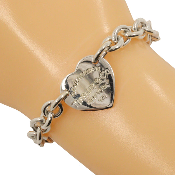 [Tiffany & co.]TIFFANY&Co.
 RettonTIFFANY&Co. Bracelet
 Corazón Silver 925 Corazón alrededor de 26.9g Regreso a Tiffany & Co. Damas