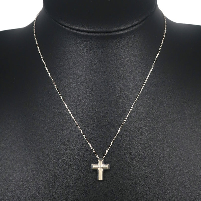 [Tiffany & CO.] Tiffany Tendanes Heart Cross Collier Paromas Picasso Silver 925 croix environ 3,4 g de tendreté