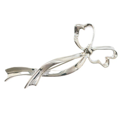 [Tiffany & CO.] Tiffany Ribbon Broach Silver 925 Ribbon Ribbon Ladies A-Rank