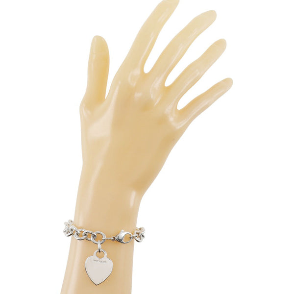 [Tiffany & co.]TIFFANY&Co.
 RettonTIFFANY&Co. Bracelet
 Heart Tag Silver 925 alrededor de 34.8g Regreso a Tiffany & Co. Damas