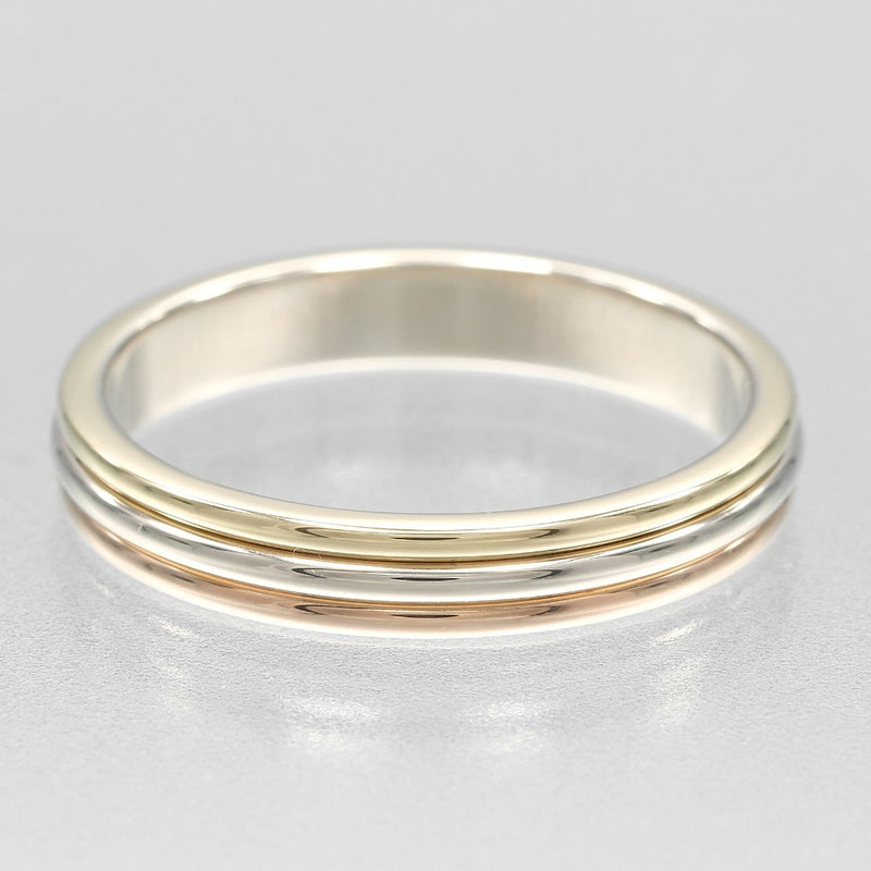 カルティエ ヴァンドーム スリーカラーリング Cartier - カルティエ ヴァンドーム スリーカラー リング 750 K18 3色