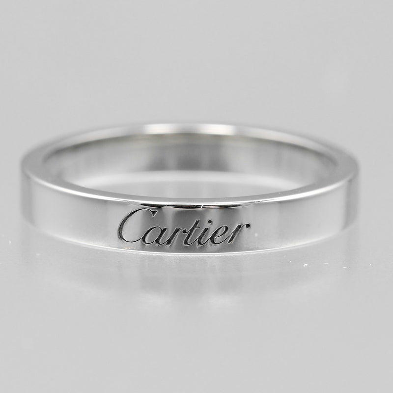 [CARTIER] Cartier C de Cartier Engraved Ring
 Issue 13.5