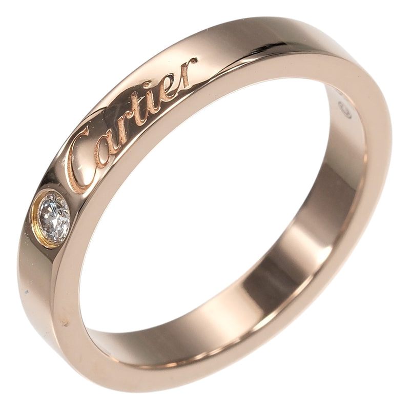 【CARTIER】カルティエ Cドゥ エングレーブド リング・指輪
 7号