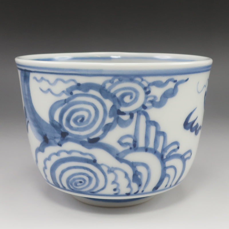 kyoyaki】京焼 三代 西村徳泉 造 染付 雲龍 茶碗 骨董品 – NISHIKINO