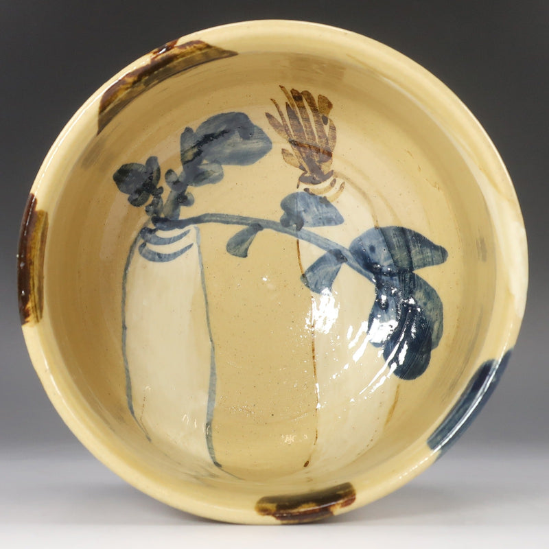 八世 土屋善四郎 ( 雲善 ) 造 布志名焼 茶碗 陶磁器 骨董品