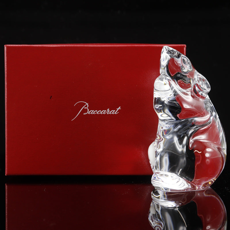 【Baccarat】バカラ 干支 子 ( 鼠 ) 置物 オブジェ