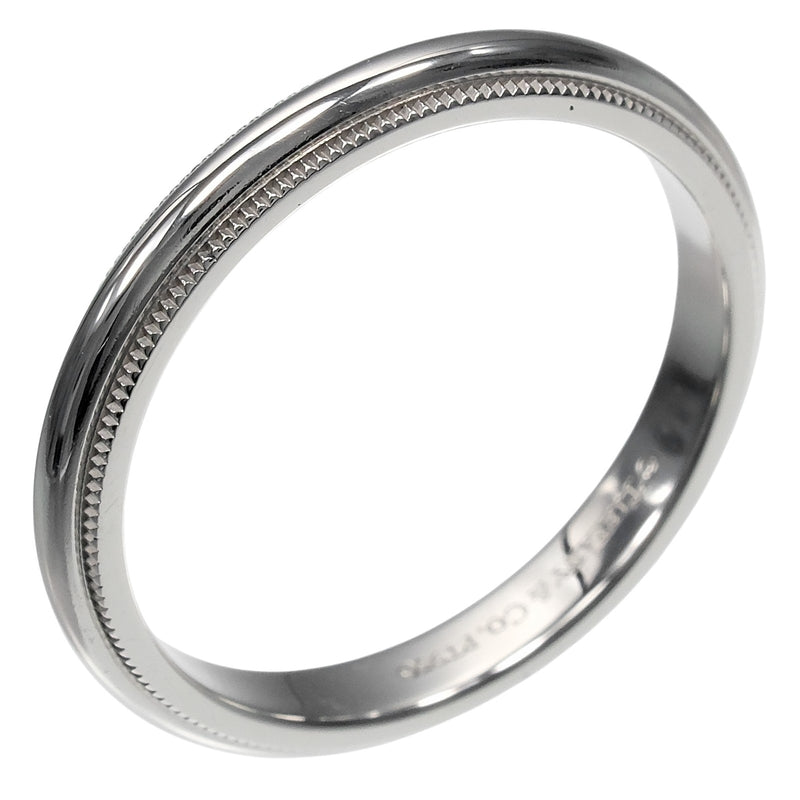 【TIFFANY&Co.】TIFFANY&Co. 투게더 밀 그레인 링, 반지 
 16호