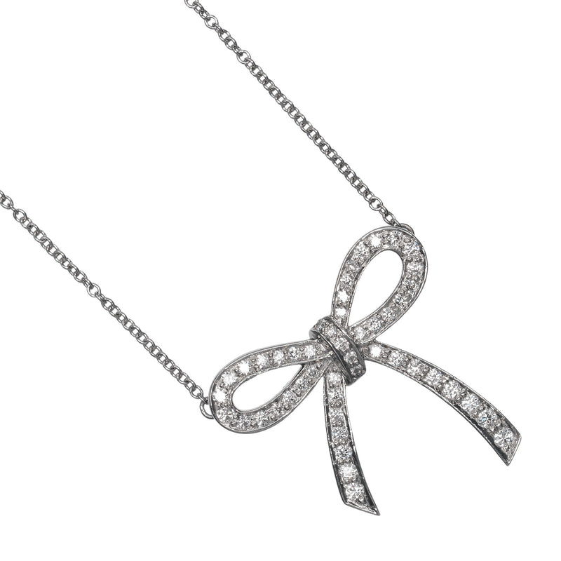 【TIFFANY&Co.】TIFFANY&Co. 리본 목걸이