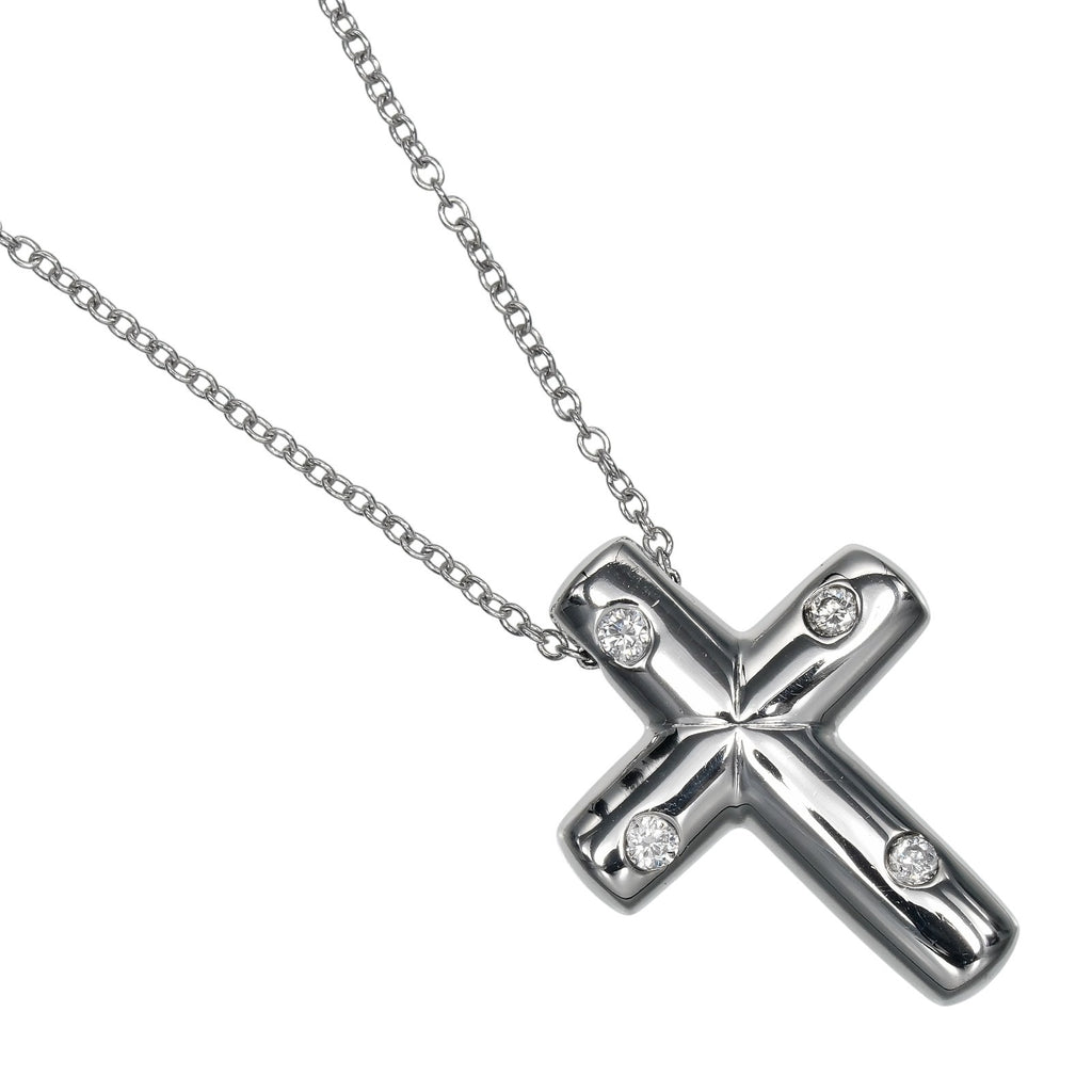 TIFFANY&Co.】ティファニー ドッツ クロス ネックレス – NISHIKINO