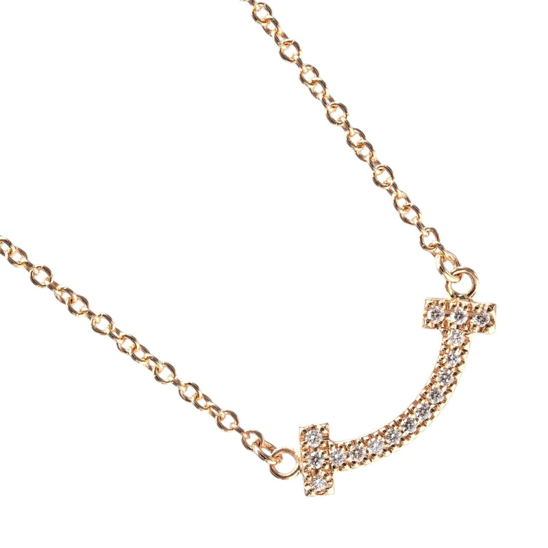 【TIFFANY&Co.】ティファニー Tスマイル ミニ ネックレス
 62617772