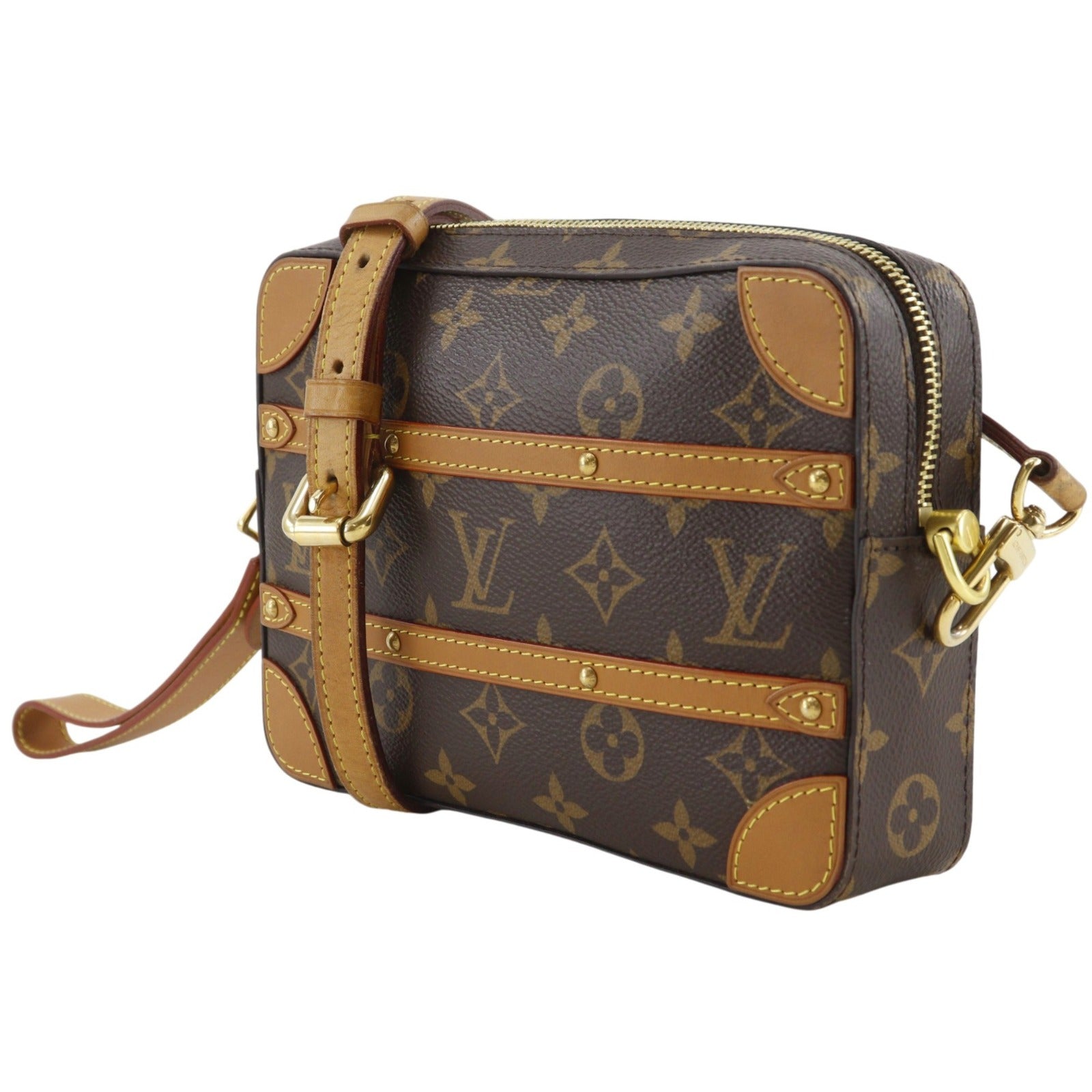 LOUIS VUITTON】ルイ・ヴィトン ソフトトランク ポッシュ ショルダー