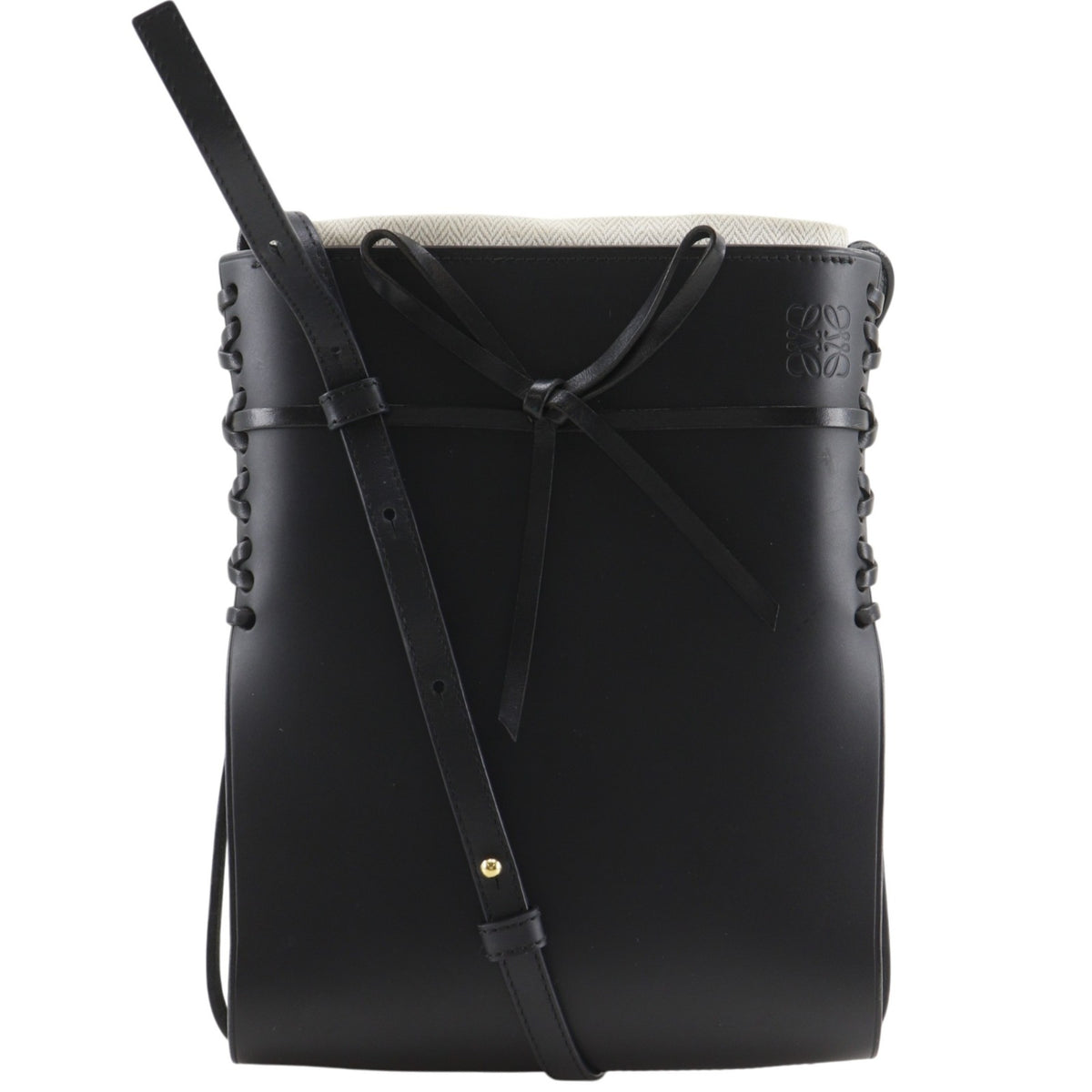 LOEWE】ロエベ スラップ ブレスレット カーフ 黒 ユニセックス