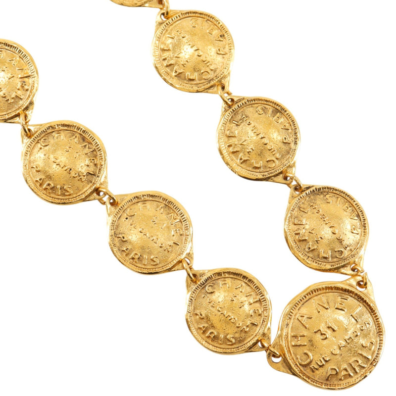 [CHANEL] Collar con el logotipo de Chanel Cambon