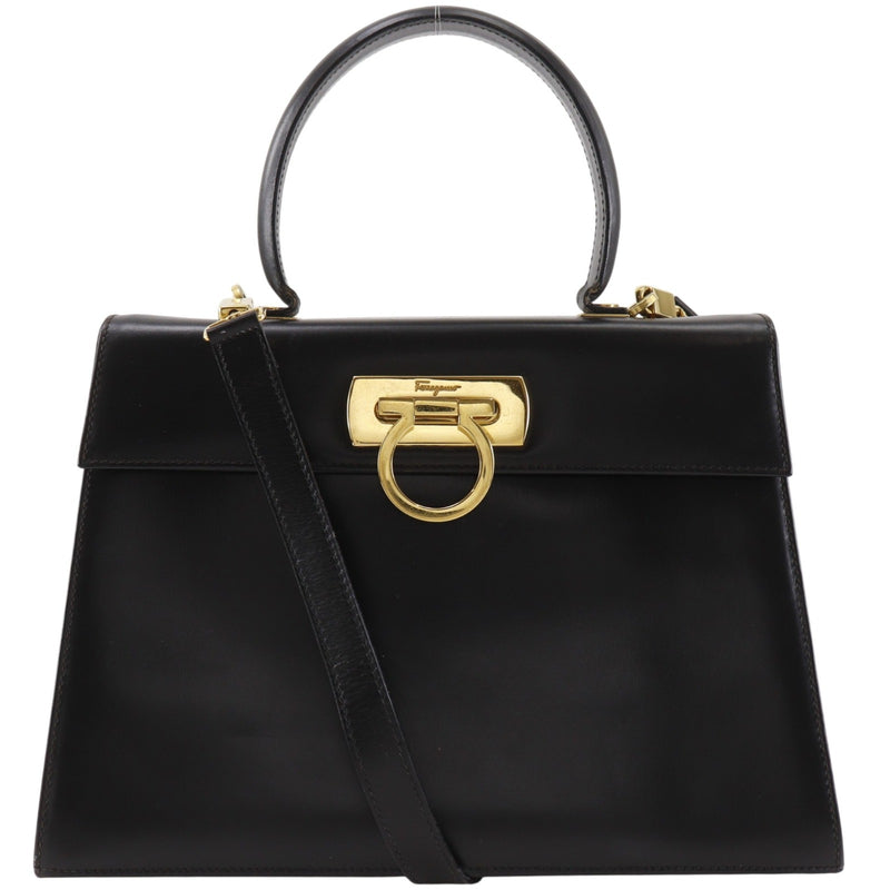 【Salvatore Ferragamo】 살바토레 페라가모 Gancini 핸드백 
 O21.2181