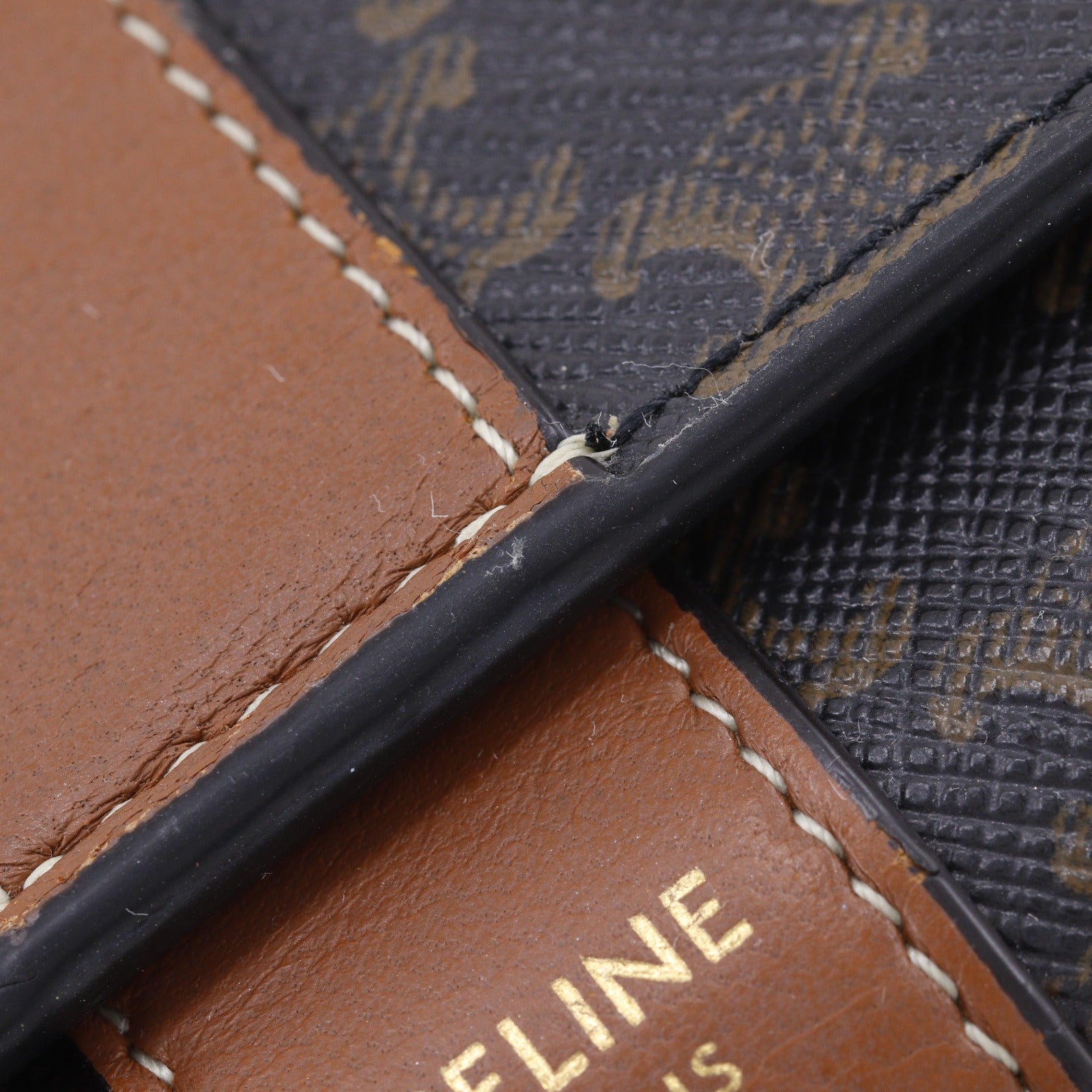 CELINE】セリーヌ トリオンフ ラージフラップ ウォレット 長財布