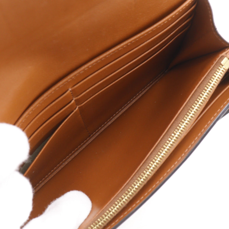 CELINE】セリーヌ トリオンフ ラージフラップ ウォレット 長財布