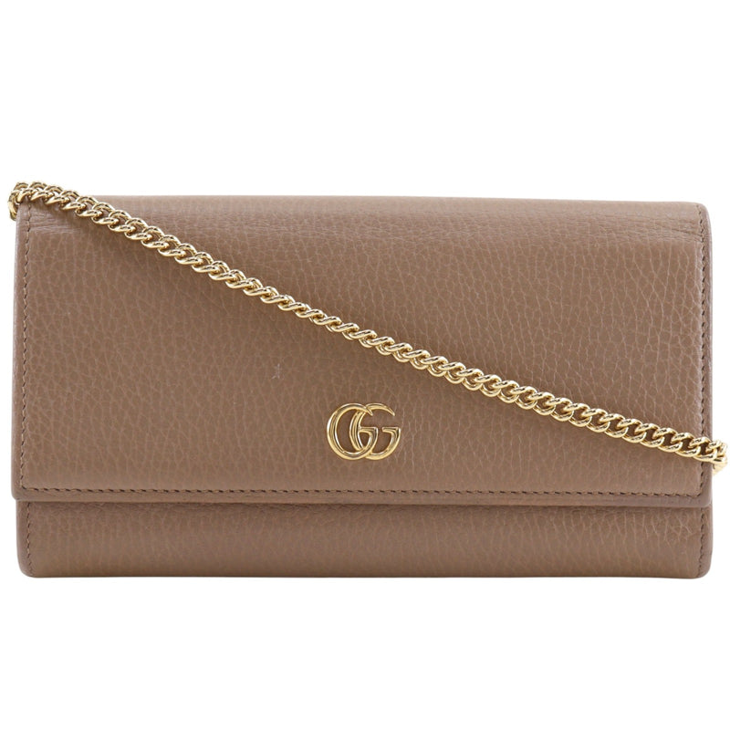 【GUCCI】グッチ GGマーモント チェーンウォレット
 546585