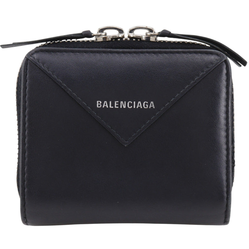 【BALENCIAGA】 발렌시아가 종이 빌딩 포드 컴팩트 지갑 접이식 지갑