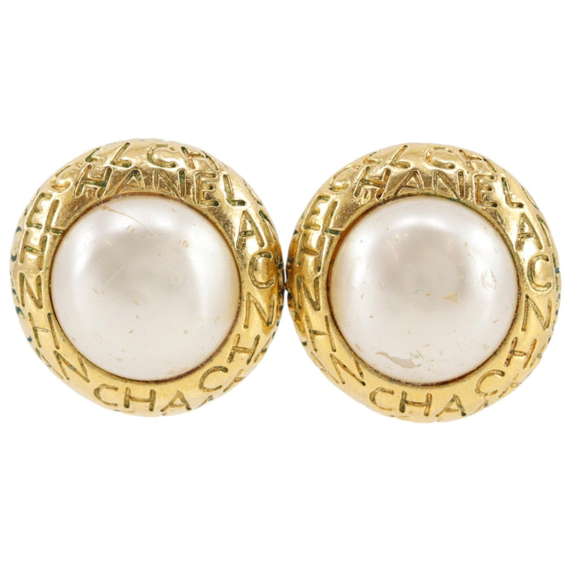 [CHANEL] Chanel logo Earring
