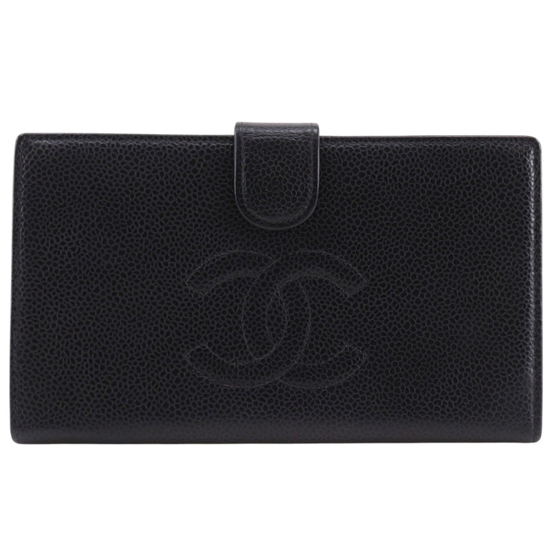 【CHANEL】샤넬 COCO Mark 긴 지갑 
 A13498