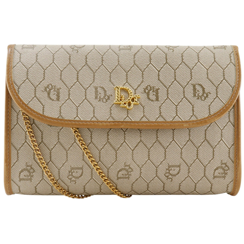 Dior】クリスチャンディオール ハニカム柄チェーンショルダー
