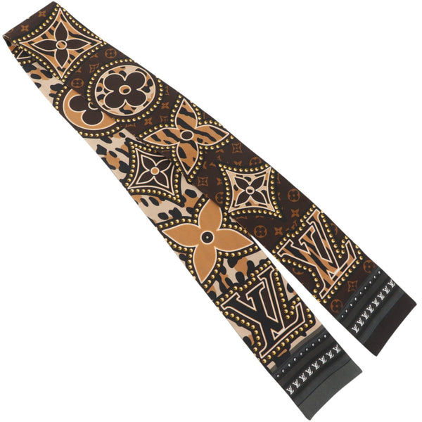 LOUIS VUITTON】ルイ・ヴィトン バンドー・LVワールド スカーフ M70853
