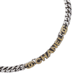 [CHANEL] Chanel logo COCO Mark Necklace Metal 00T engraved about 50g LOGO COCO Mark Ladies B-Rank