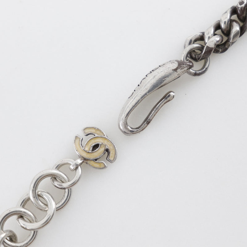 [CHANEL] Chanel logo COCO Mark Necklace Metal 00T engraved about 50g LOGO COCO Mark Ladies B-Rank