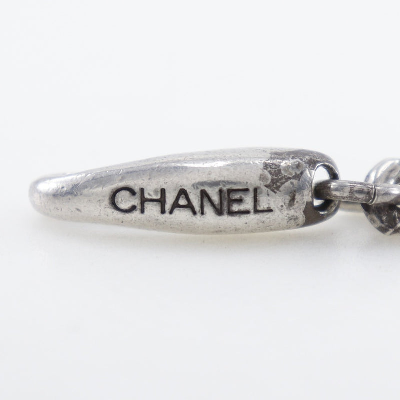 [CHANEL] Chanel logo COCO Mark Necklace Metal 00T engraved about 50g LOGO COCO Mark Ladies B-Rank