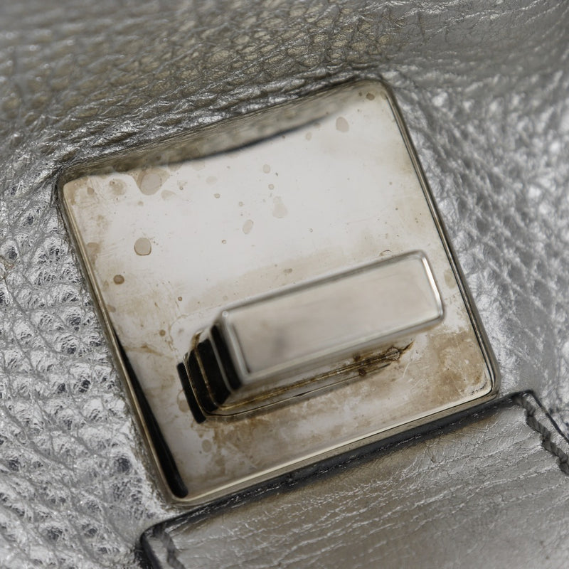 【CELINE】セリーヌ ロゴプレート ハンドバッグ