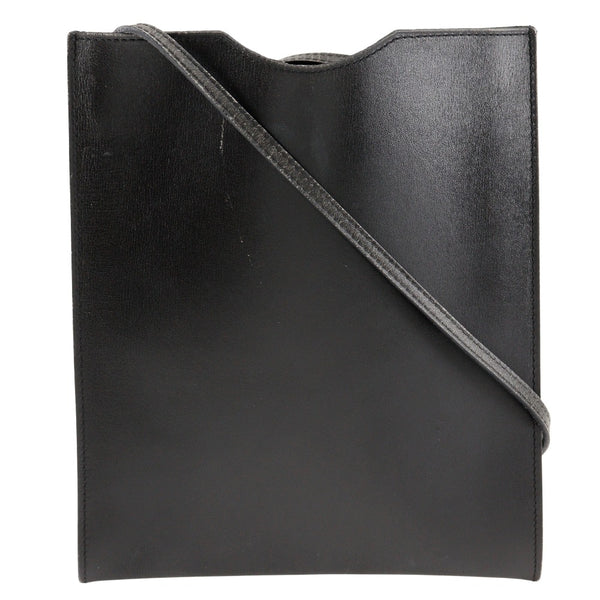 [Hermes] Hermes 
 Bolso de hombro omenitu 
 Pochette Calf Black Diagon Open Omenitu Unisex