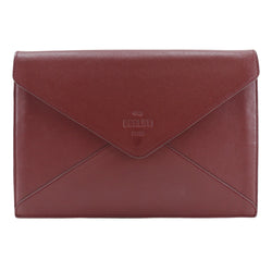 [Berluti] Berluti 
 Clutch bag 
 Calfskin Bordeaux A5 Snap button Men's