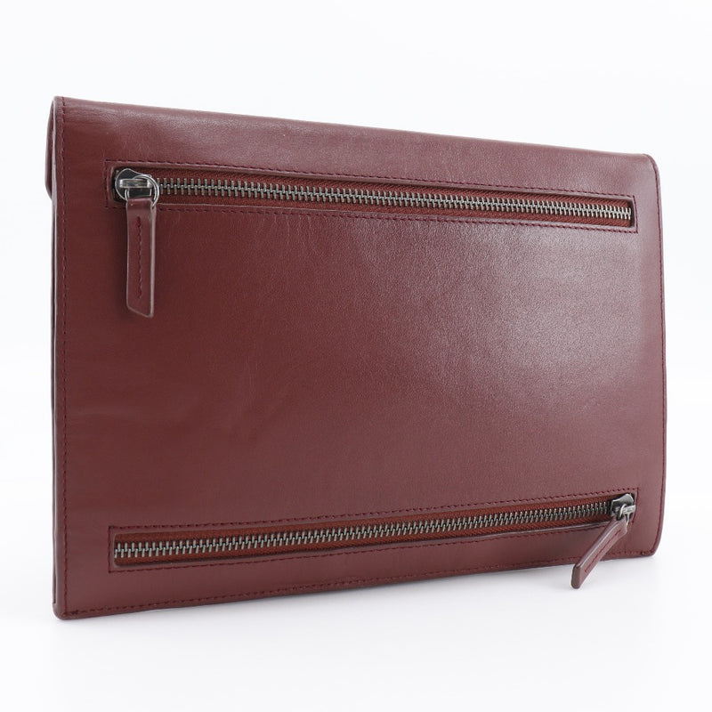 [Berluti] Berluti 
 Clutch bag 
 Calfskin Bordeaux A5 Snap button Men's