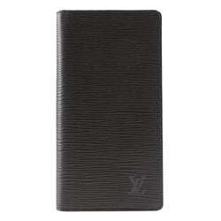 [Louis Vuitton]LOUIS VUITTON PortoCartes Crdit Bill Compartment Black M63212 Epi Leather Noir Black CA0051 Engraved Open PORTO CARTES CRDIT Men