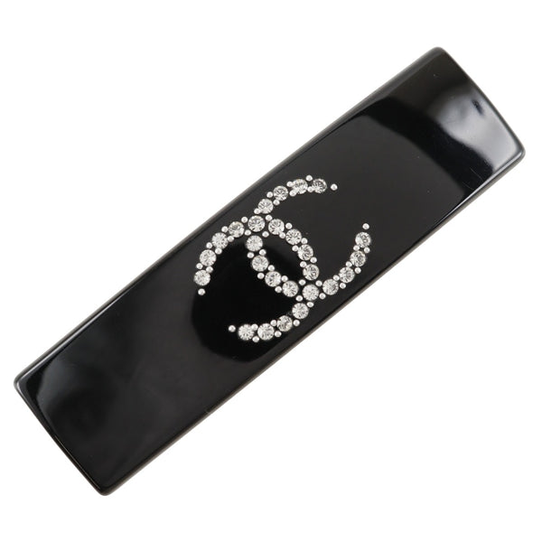 [Chanel] Chanel 
 COCO Mark Valletta 
 PlatStick x Rhinestone Black 08P Grabado Coco Mark Damas