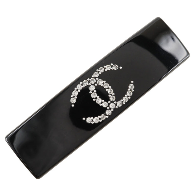 [Chanel] Chanel Coco Mark Valletta Plastic x Rignestone noir 08p gravé coco mark dames