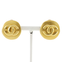 [Chanel] Chanel Coco Marc Boucles d'oreilles Vintage Gold Placing 96p gravé environ 20,9 g coco mark dames a-rank