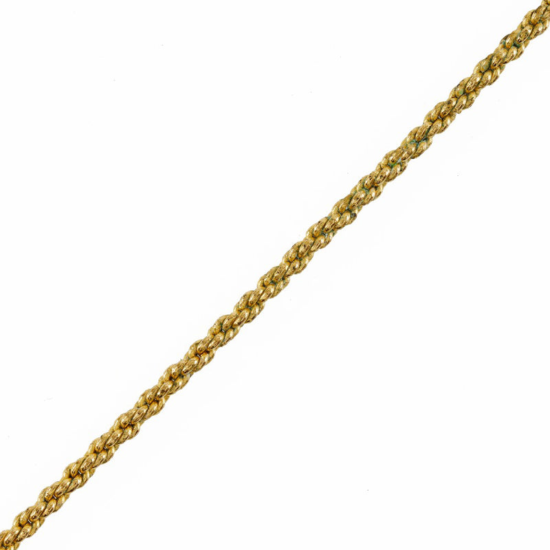 [CHANEL] Chanel COCO Mark Necklace Vintage Plated Gold Approximately 7.5g Coco Mark Ladies