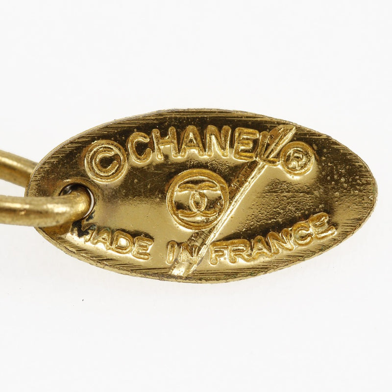 [CHANEL] Chanel 
 COCO Mark Necklace 
 Vintage Plated Gold Approximately 7.5g Coco Mark Ladies