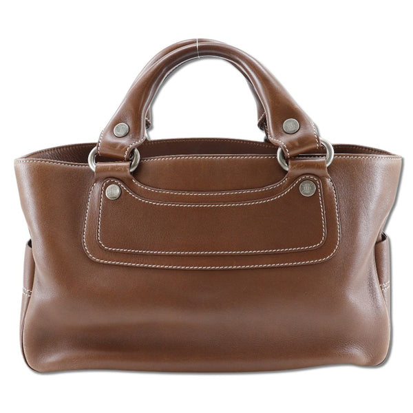 [Celine] Celine Buggy Bag Hand Bolf Tea Hand Priper A5 Open Boogie Bag Ladies