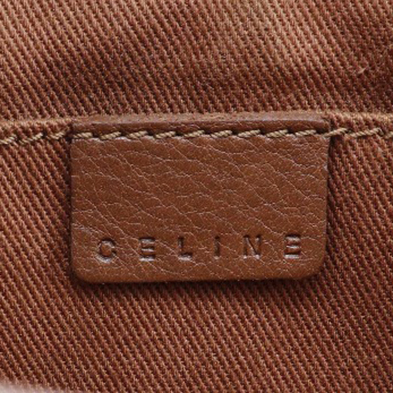 [Celine] Celine Buggy Bag Handbag Calfskin Brown Handscape A5 Open BOOGIE BAG Ladies