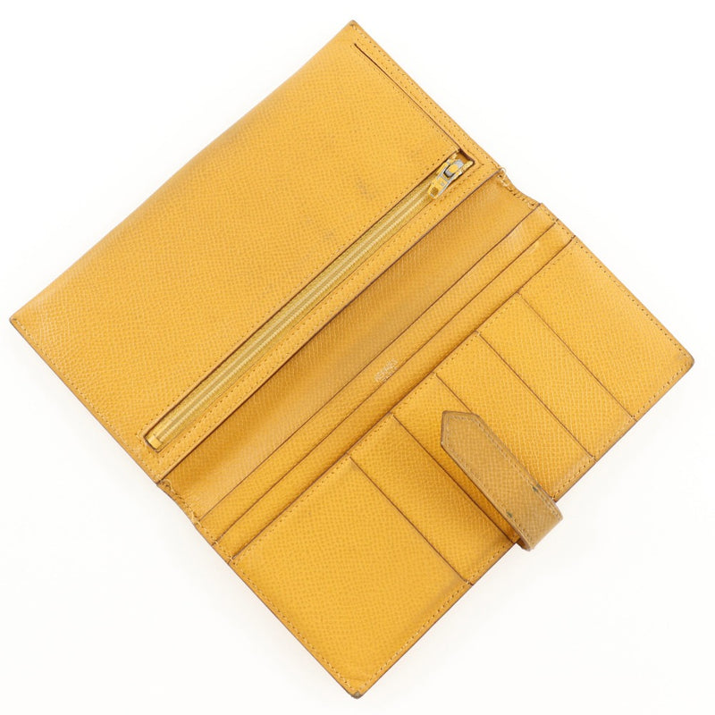 [HERMES] Hermes Bean Purse Courchevel Yellow/goldHardware 〇Z engraved beltHardware Bean ladies