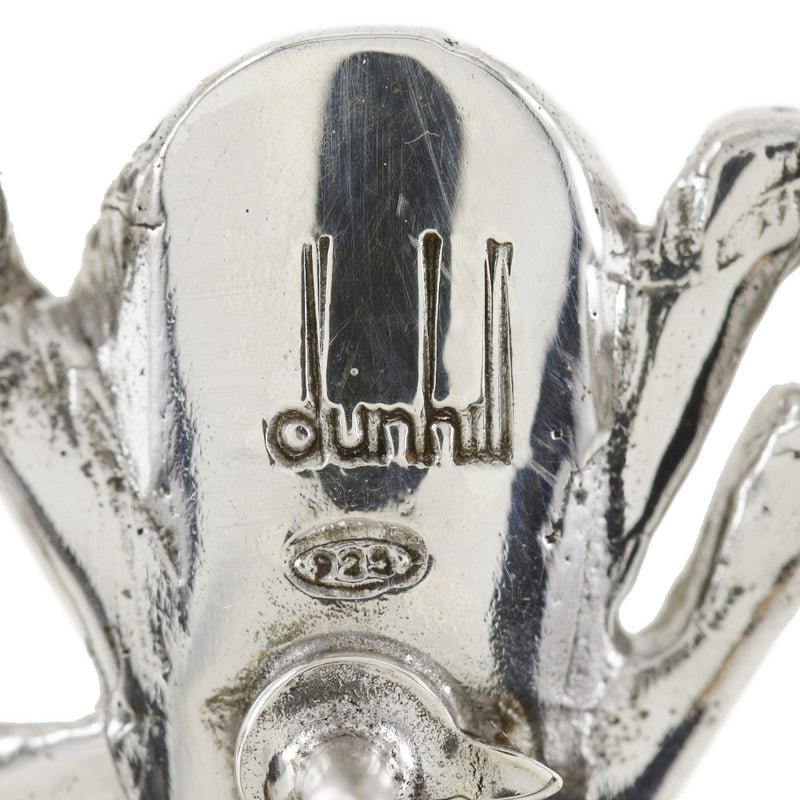 [Dunhill] Dunhill 3 pièces Type d'épingle Pin Horse Spider Devil Metal Silver Tyle trois pièces Set Men's