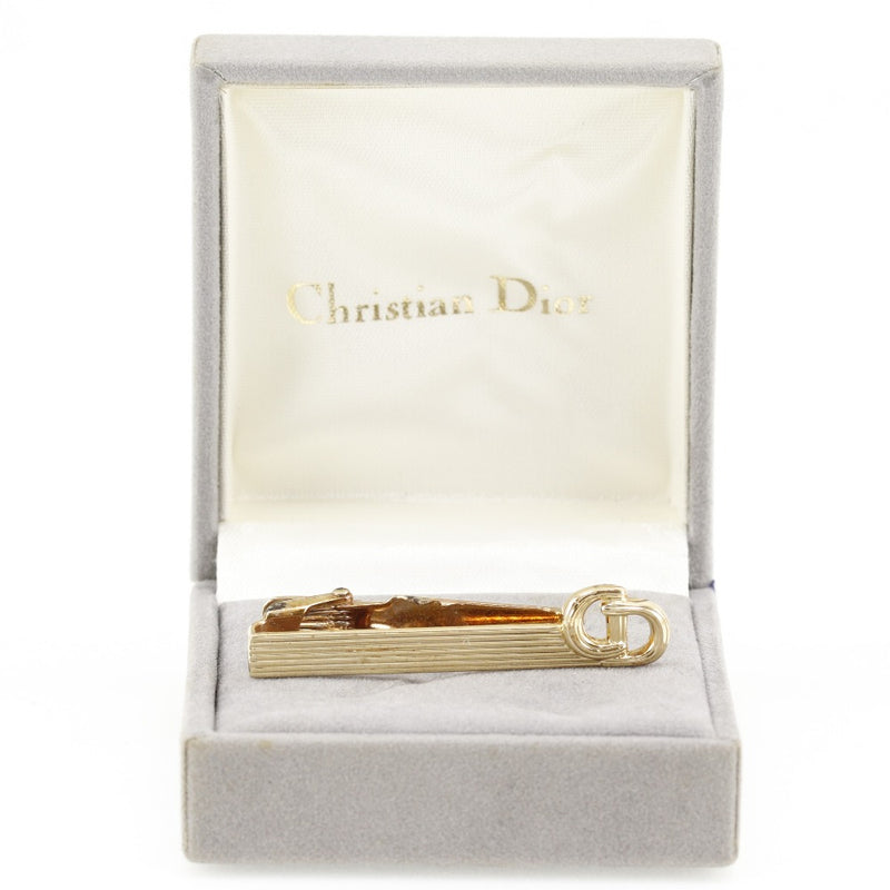 [Dior] Christian Dior CD Tie pin Vintage Plated Gold CD men's