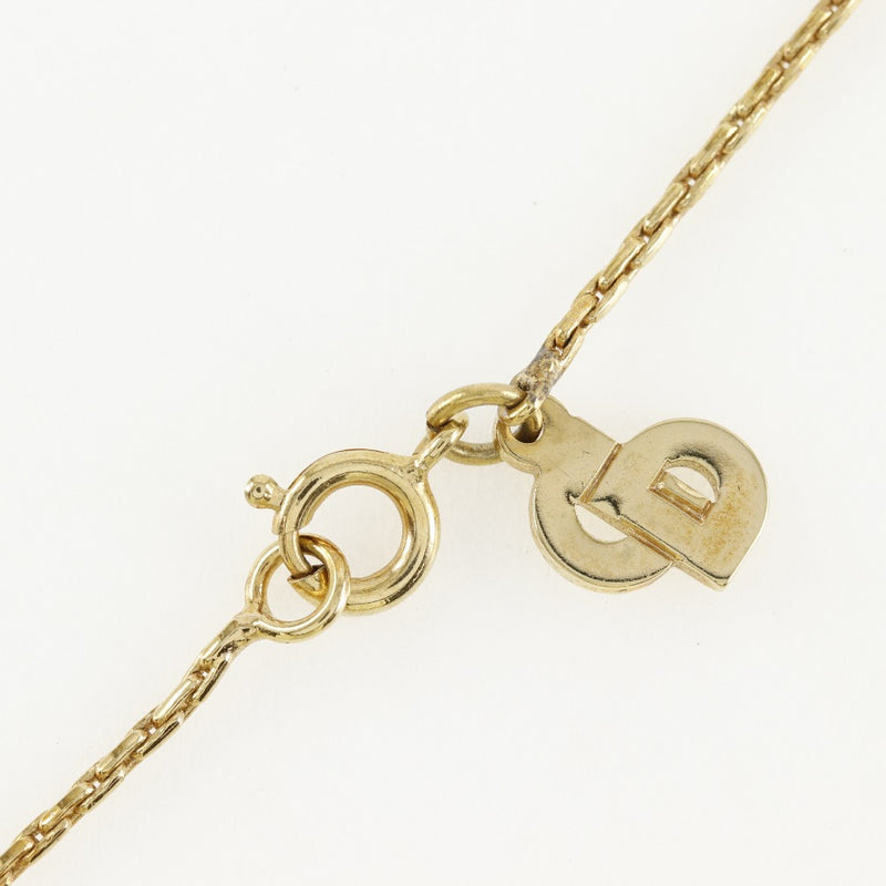 [Dior] Christian Dior Logo Heart Collier Vintage Gold Placing Heart Environ 4,5 g de coeur de logo Madaires A-Rank