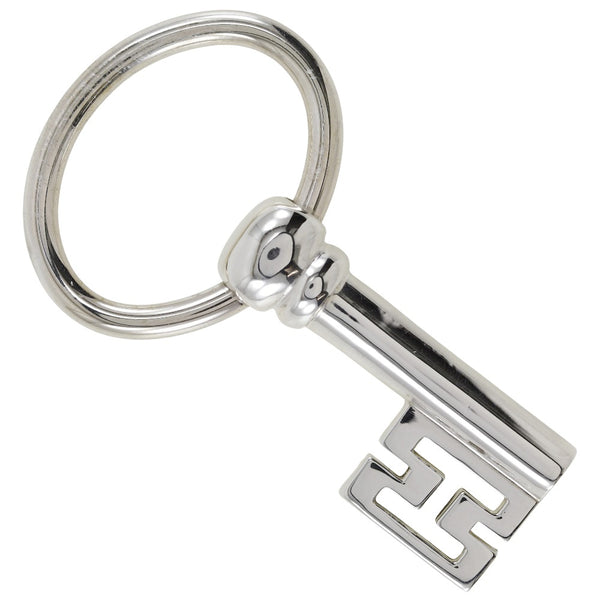 [Hermes] Hermes Curiojite Keychain Key Motif x Ag800 Silver Car Turkey Curiotite Unisexe