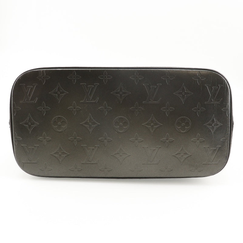 【LOUIS VUITTON】ルイ・ヴィトン
 ストックトン トートバッグ
 M55112 モノグラムマット ノワール メタリックグレー 手提げ A5 ファスナー Stockton レディース