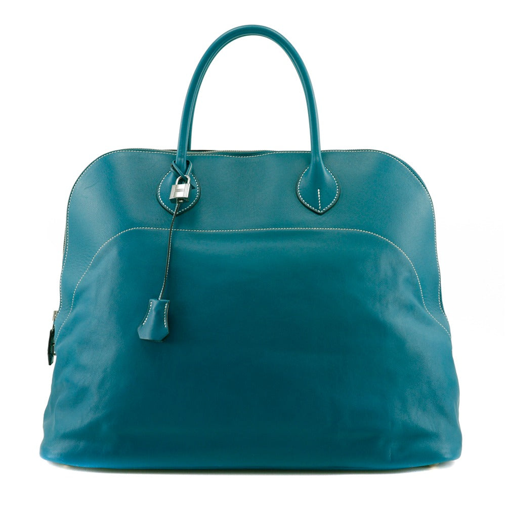 HERMES エルメス　スキッパーポロ　ボーダー　Vネック　イタリア製 メッシュボーダー スキッパーポロシャツ（163522932Z